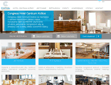 Tablet Screenshot of hotel-centrum.sk